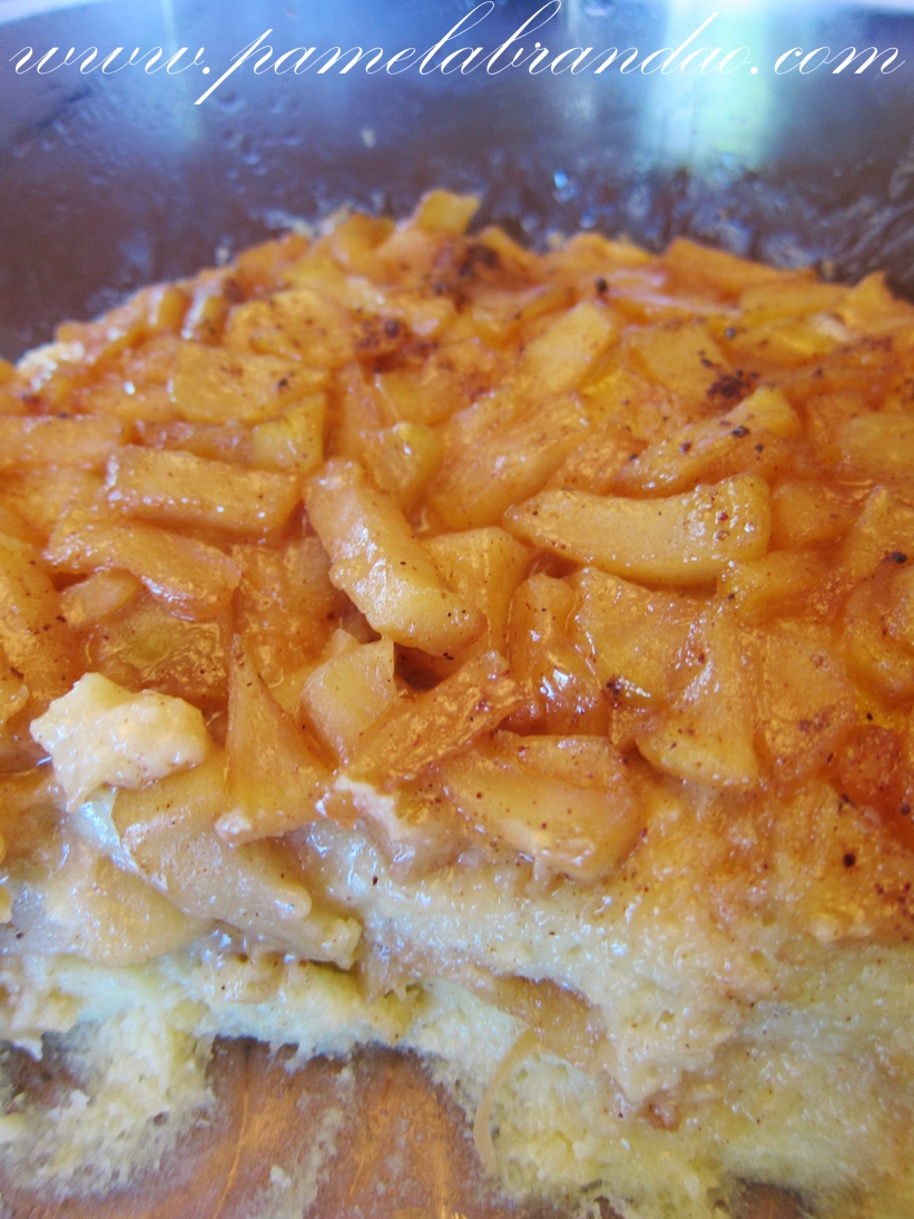 bread pudding with apple 1