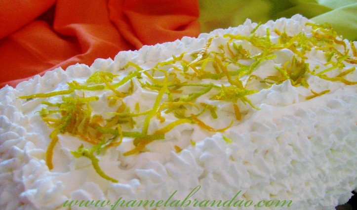 orange cake coconut filling