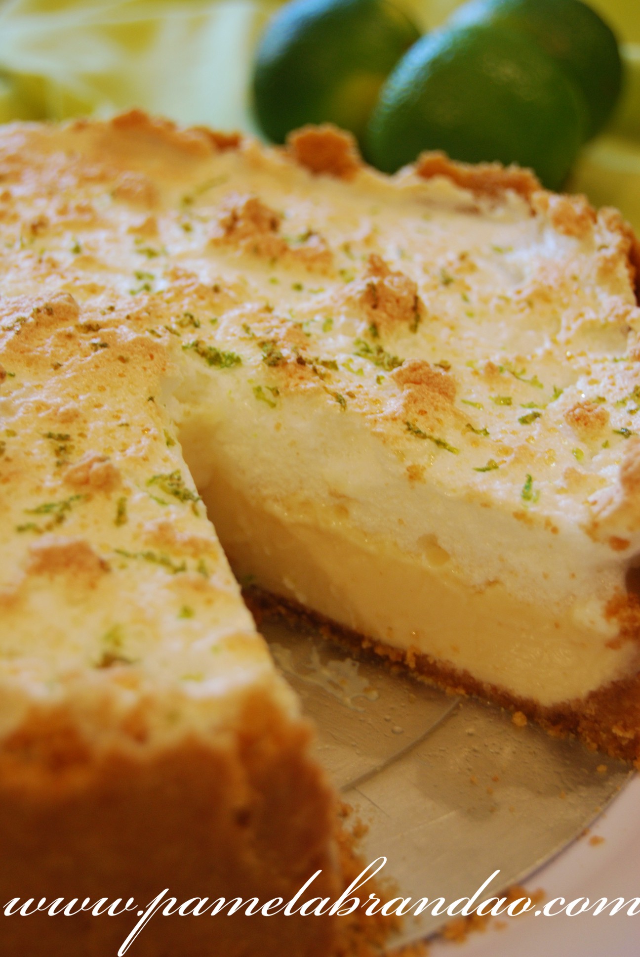 Key Lime Pie with Meringue Topping Pam*B