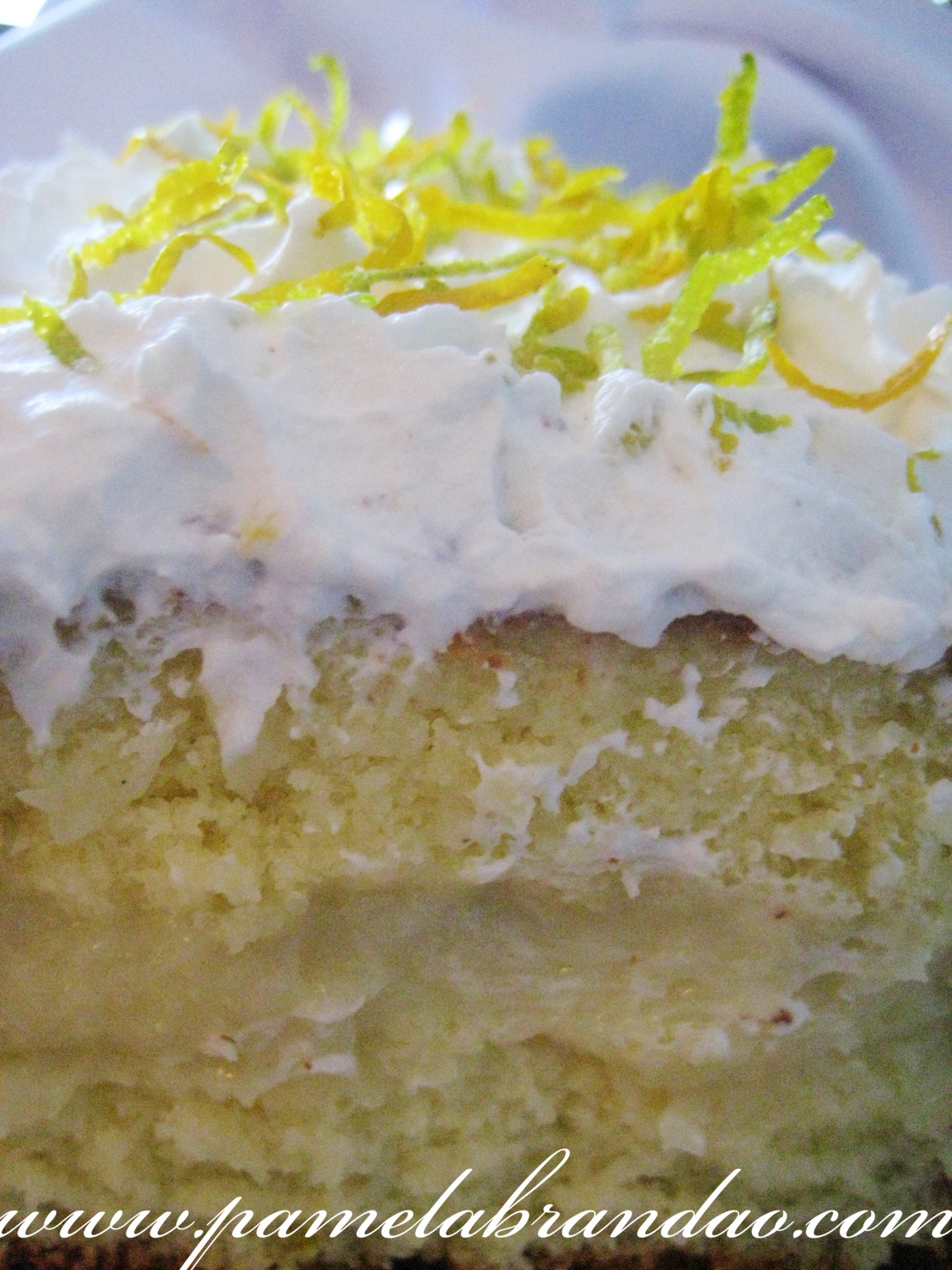 Orange Cake with Coconut Filling Pam*B